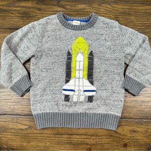 Gymboree Space Shuttle Sweater 4T
